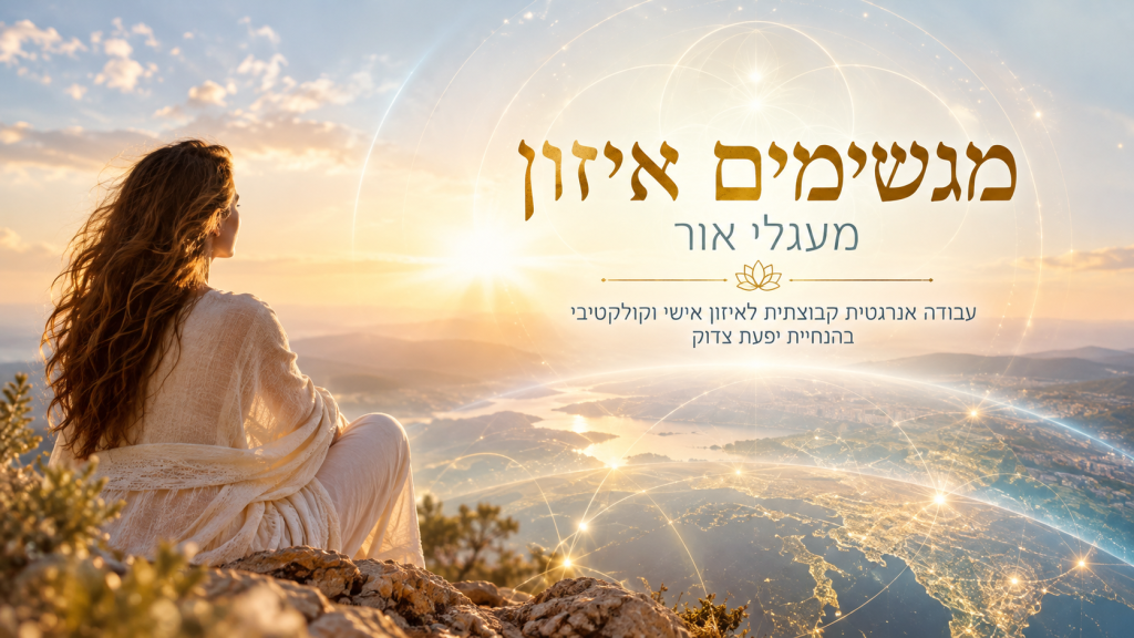מגשימים איזון מעגלי אור